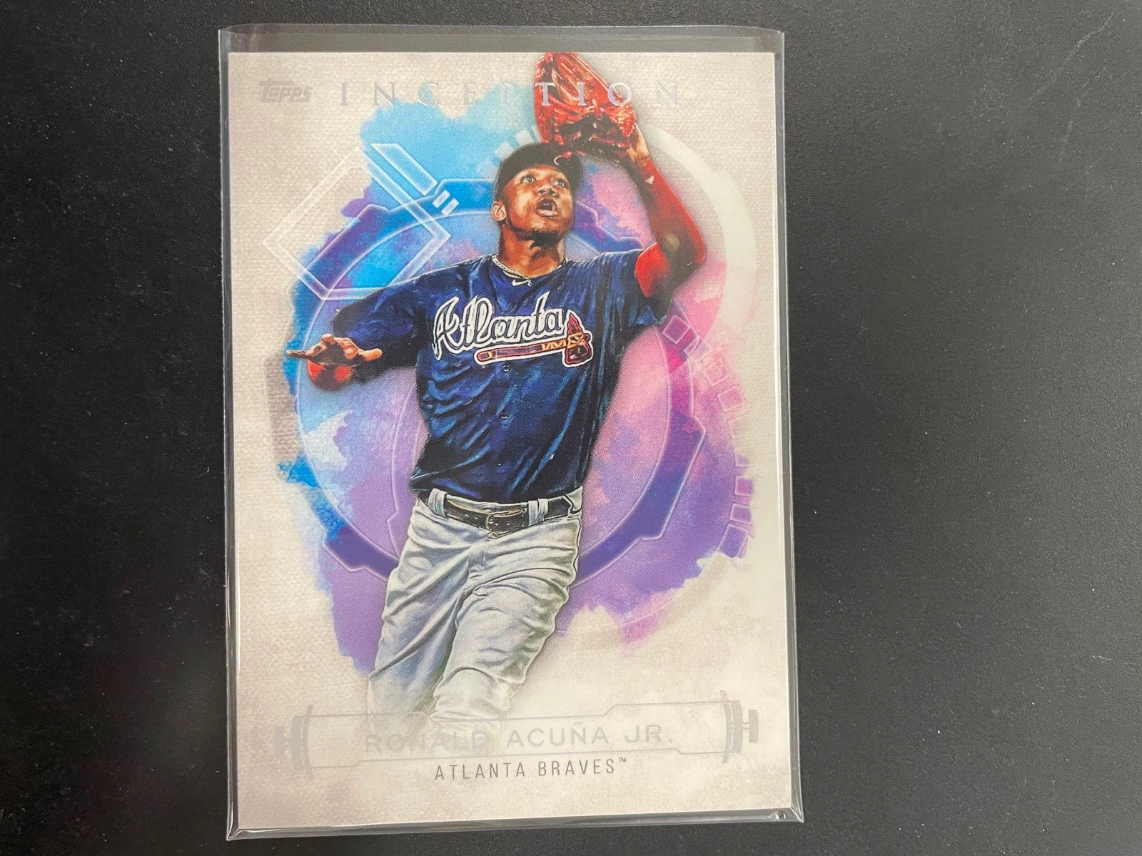 Ronald Acuna Jr 2019 Topps Inception Base Card #100 Atlanta Braves H23