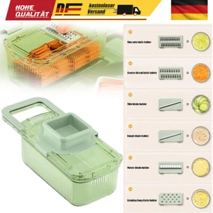 Gemüseschneider Multi-Reibe Gemüsehobel Raspel Gemüsehobel für Gemüse Obst - Bild 1 von 24