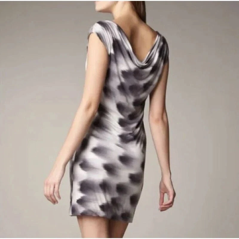 Vestido elástico Anthro/Leifsdottir Stage Lights drapeado trasero, talla M, nuevo sin etiquetas Foto 1 de 4