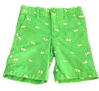 Baby Gap 5 Years 5T Toddler Boys Green Chino Shorts Fun Eyes Embroidery Eyeballs