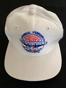 1988 NBA All-Star Game white event hat / NWT / Adjustable / Jordan / Wilkins - Picture 1 of 1