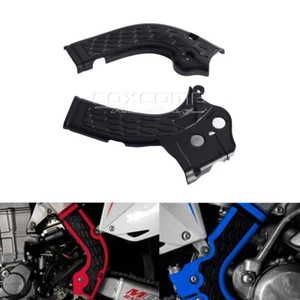Plastic Frame Protector Guards Black For Yamaha WR250F 450F YZ250F/FX 450F 14-16 - Picture 1 of 9