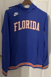 Florida Gators Nike Blue Retro/Vintage Fleece Hoodie (Men’s Medium) - Picture 1 of 5