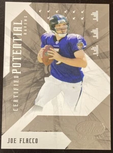 Joe Flacco 2008 Leaf Certified Materials Potential Rookie #cp-12 (5410) 728/1000 - Picture 1 of 3