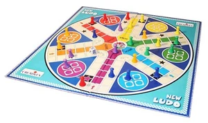 New Ludo Card-Board Dice Game 2-6 Player For Kids & Adult Fun Play Family Game - Picture 1 of 5