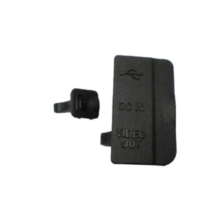New Terminal USB Out Cover + GPS Cover Lid For Nikon D80 Camera Replacement - Picture 1 of 1