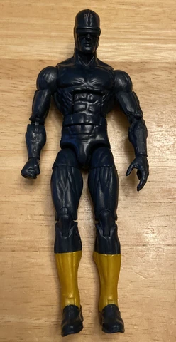 Rare 2012 Marvel Legends XMEN 6IN CYCLOPS TYPE B~Prototype w Tracking Cover