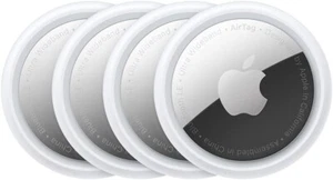 Apple AirTag 4 Pack – Track Keys, Wallet, Luggage & More – Easy iPhone Setup - Picture 1 of 6