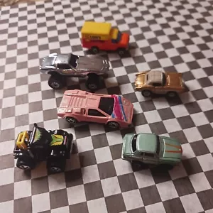 Lot of 6 Hot Wheels Micro Vehicles Cars Mixed Variety Hot Wheels And Galoob - Picture 1 of 10
