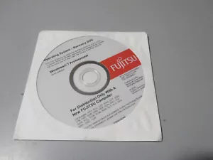 Software DVD fujitsu Operating System Recovery Windows 7 Professional - Imagen 1 de 5
