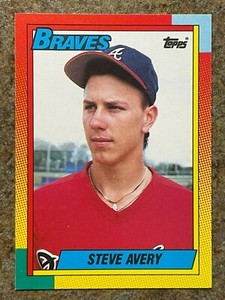 1990 Topps Traded RC #4T Steve Avery - Atlanta Braves