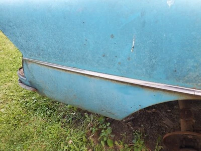 1954 1955 1956 1957 Buick Special Century 2 Door RH Rear Quarter Trim - Image 1 of 4