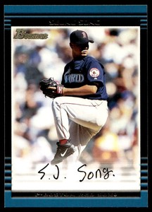 2002 Bowman 257 Seung Song   Boston Red Sox  Baseball Card