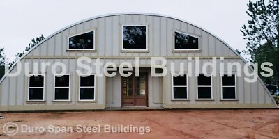 NUEVO DuroSPAN Acero 51x20x17 Metal Quonset Hogar Estilo Kits de Construcción Abiertos Hágalo Usted Mismo Extremos Foto 1 de 4