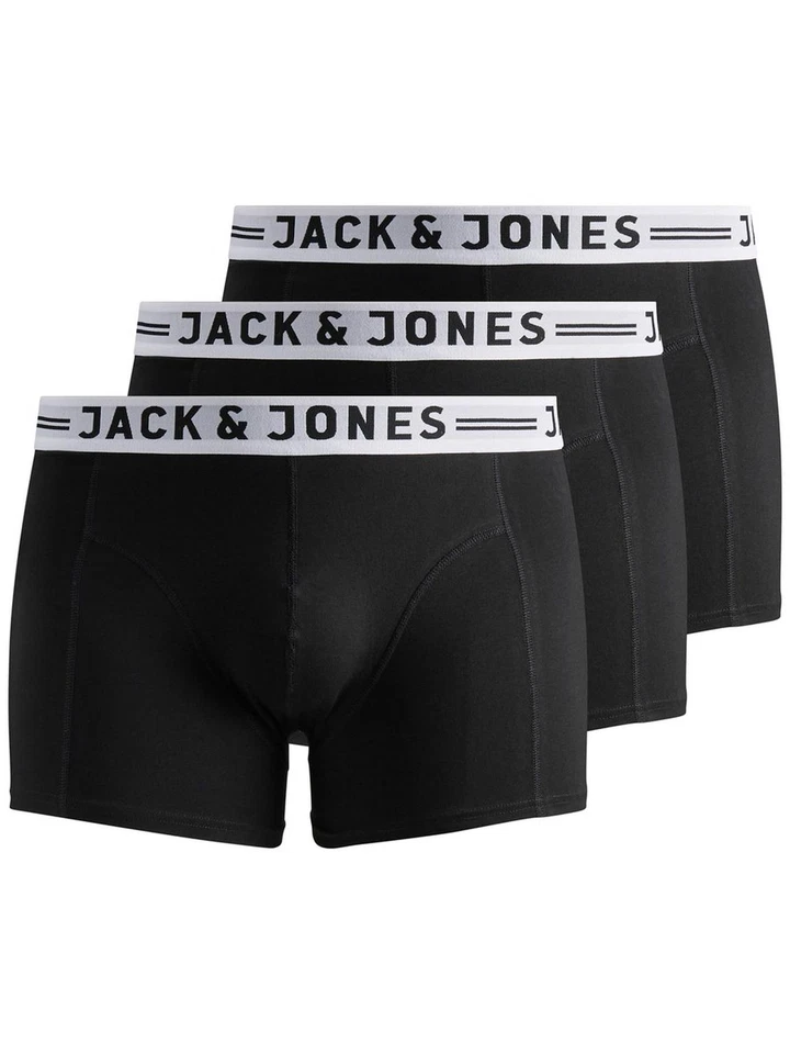 Jack&Jones Hombre 3 Paquete Básico Talla Grande Calzoncillos, Múltiple Opciones - Imagen 1 de 1