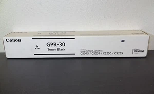 Canon 2789B003AA GPR-30 Toner Cartridge Black New - Photo 1/3