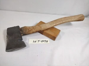 Vintage 1 1/4lb Hatchet 3” Edge Unbranded 14” Long Camping (844 B) - Picture 1 of 12