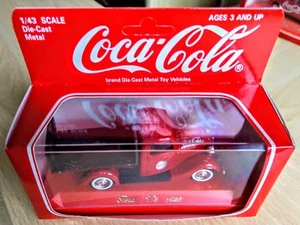 Coca Cola Ford T 1936 Flat Bed Truck Solido France 1/43 Scale Rare coke France - Picture 1 of 4
