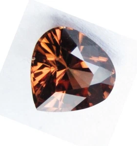 2.03Cts Stunning Ultra Rare Natural Copper Pink Zircon Heart Shape Loose Gem - Picture 1 of 6