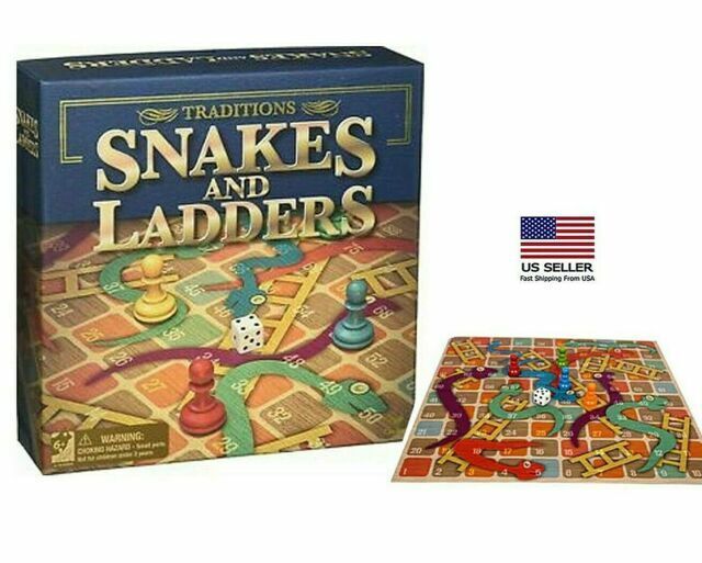 Preços baixos em Cardinal Snakes & Ladders Jogos tradicionais e de  tabuleiro