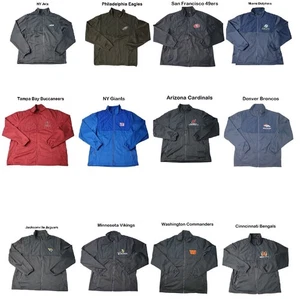 Giacca in morbido pile con tasche con cerniera per adulti con licenza ufficiale NFL - Foto 1 di 23