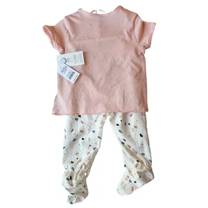 Tiny Citizen 2-teiliges Mädchen Größe 9 Monate Bett Bad und darüber hinaus Bio-Baumwolle - Bild 1 von 9