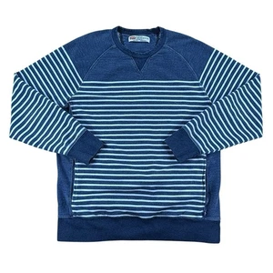 Levis Pullover Sweatshirt Herren XL Standard Fit meliert blau weiß gestreift - Bild 1 von 21