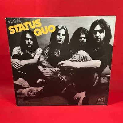 The Best Of Status Quo 1973 UK Pye vinyl LP Gerdundula Railroad Mean Girl ~~ - Image 1 of 4