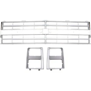 Grille Assembly Kit For 1985-1986 Chevrolet C10 Suburban Fits K5 Blazer - Picture 1 of 15