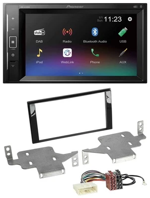 Pioneer DAB MP3 2DIN Bluetooth USB Autoradio für Nissan Juke (ab 2014) - Bild 1 von 4