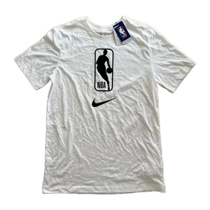 Nike NBA Dri-FIT T-Shirt, Weiß, Größe M - Bild 1 von 3
