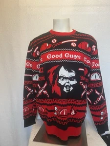 Chuckie Good Guys Weihnachtspullover - Bild 1 von 3