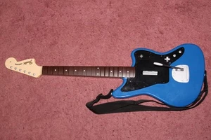Rock Band 4 Harmonix Fender Jaguar Guitar Blue - Picture 1 of 9