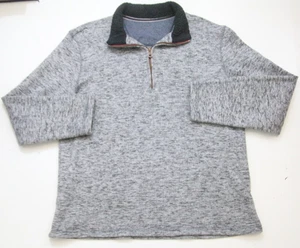 Sudadera Polo Grande 1948 Vintage Hombre Gris Manga Larga Hombre Poliéster 1-822 - Imagen 1 de 5