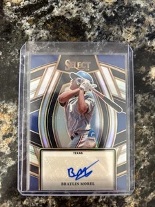 2024 Panini Select- #SS-BM Braylin Morel Auto Prizm (RC) - Picture 1 of 2