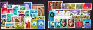 UNITED NATIONS - GENEVA OFFICE SELECTED STAMPS - 48V MINT NH - Picture 1 of 4