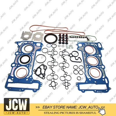 Kit de sellos de juntas de reconstrucción de revisión OE para Audi S4 S5 Q7 EA839 Porsche 2.9 3.0 Foto 1 de 4