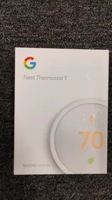 Nest Thermostat E Programmable Smart Thermostat - White (T4000ES) - OBN - A4 - Image 1 of 3