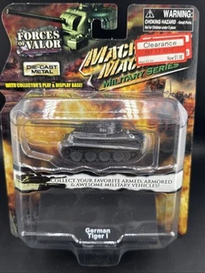 2006 Forces of Valor Macho Machines GERMAN TIGER 1 I nib very nice black - Picture 1 of 4