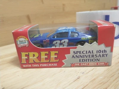 Team Caliber NASCAR car 1/64 diecast #33 Alka Seltzer Plus Tony Raines 2002 NIP - Image 1 of 4