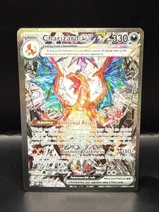 Pokémon TCG Charizard ex SV03: Obsidian Flames 223/197 Holo Illustration A - Picture 1 of 8