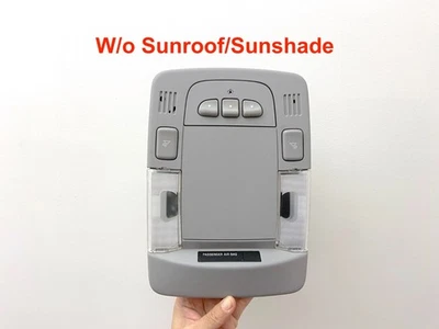 2006-2008 Cadillac DTS Overhead Console Dome Map Light Homelink Gray Grey Foto 1 de 4