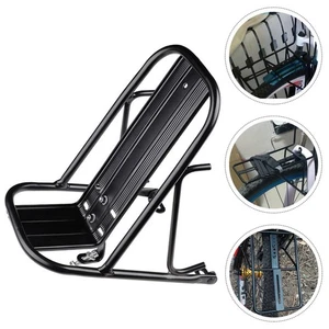  Vordergepäckträger Fahrrad Fahrradgepäckhalter Vorne Fahrradregal - Bild 1 von 12