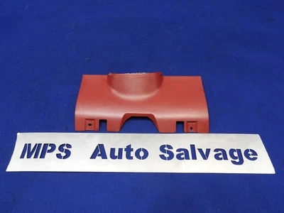 Ford Mustang 1987-1989 rojo panel inferior de la rodilla debajo del volante moldura OEM R28 Foto 1 de 4