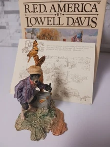 1990 Lowell Davis Schmid Border Fine Arts Figur "Leavin The Rat Race Behind" - Bild 1 von 10