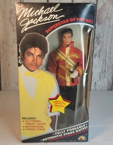 Vintage Michael Jackson LJN American Music Outfit Actionfigur 1984 neu im Karton - Bild 1 von 8