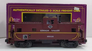 MTH 20-91020 O Scale Lehigh Valley Extended Vision Caboose #95016 EX/Box - Picture 1 of 3