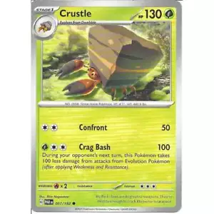 007/182 Crustle : Common Card : Paradox Rift Pokemon TCG - Picture 1 of 3