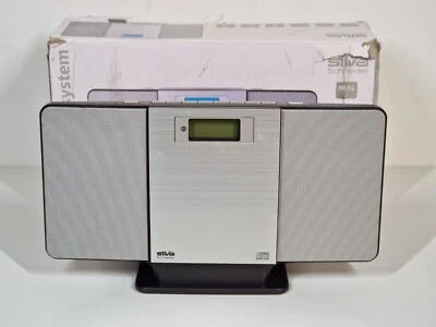 Silva Schneider SMV 600 USB Stereoanlage CD, UKW, USB, 2x5 W Silber - 2.1 - Bild 1 von 4