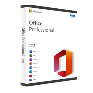 Microsoft Office 2021 Professional Plus Key Software E-Mail Versand Pro MS NEU